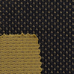 Тп190/2 Чёрно-горчичный / Blach and mustard